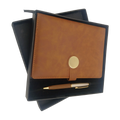 Navy Soft-Cover Notebook & Pen Gift Set