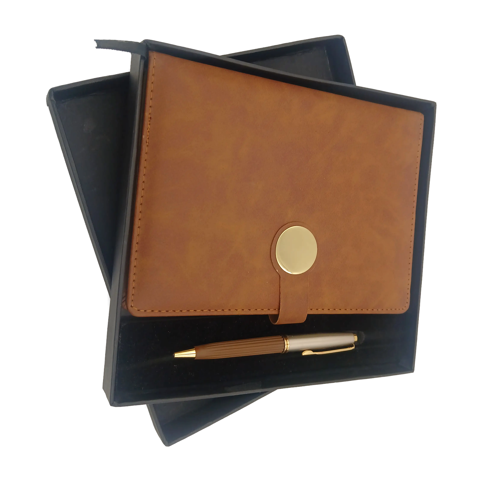 Navy Soft-Cover Notebook & Pen Gift Set