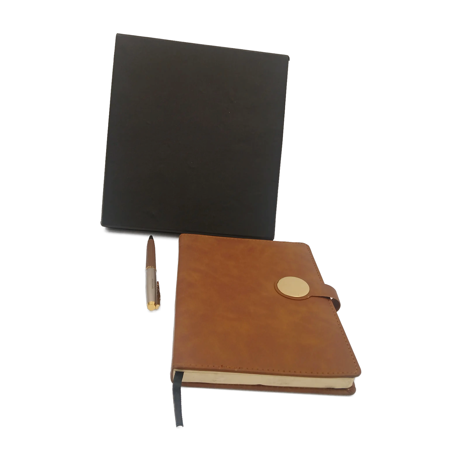 Navy Soft-Cover Notebook & Pen Gift Set