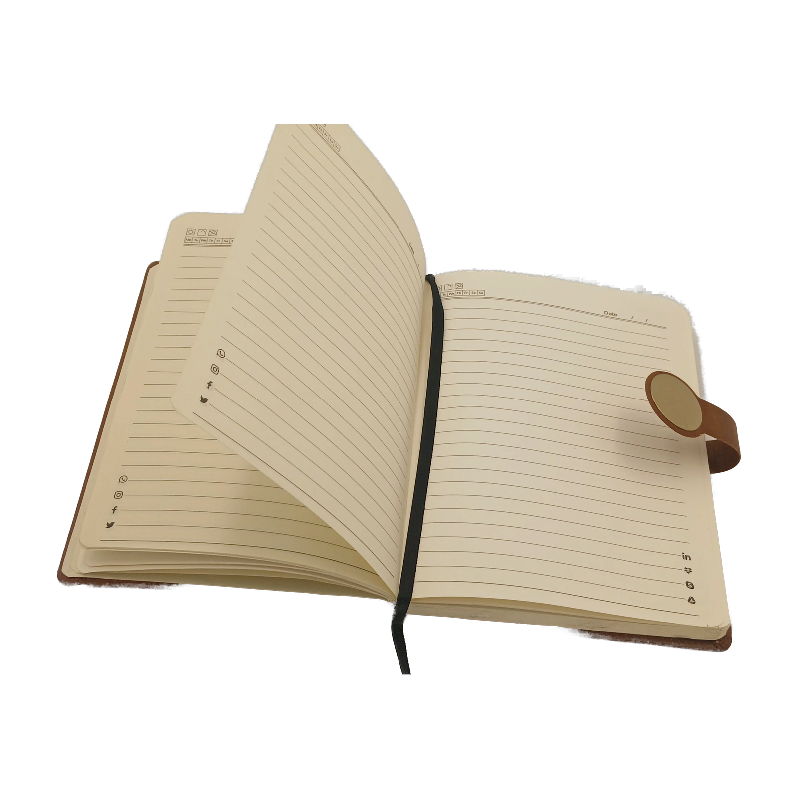 Navy Soft-Cover Notebook & Pen Gift Set