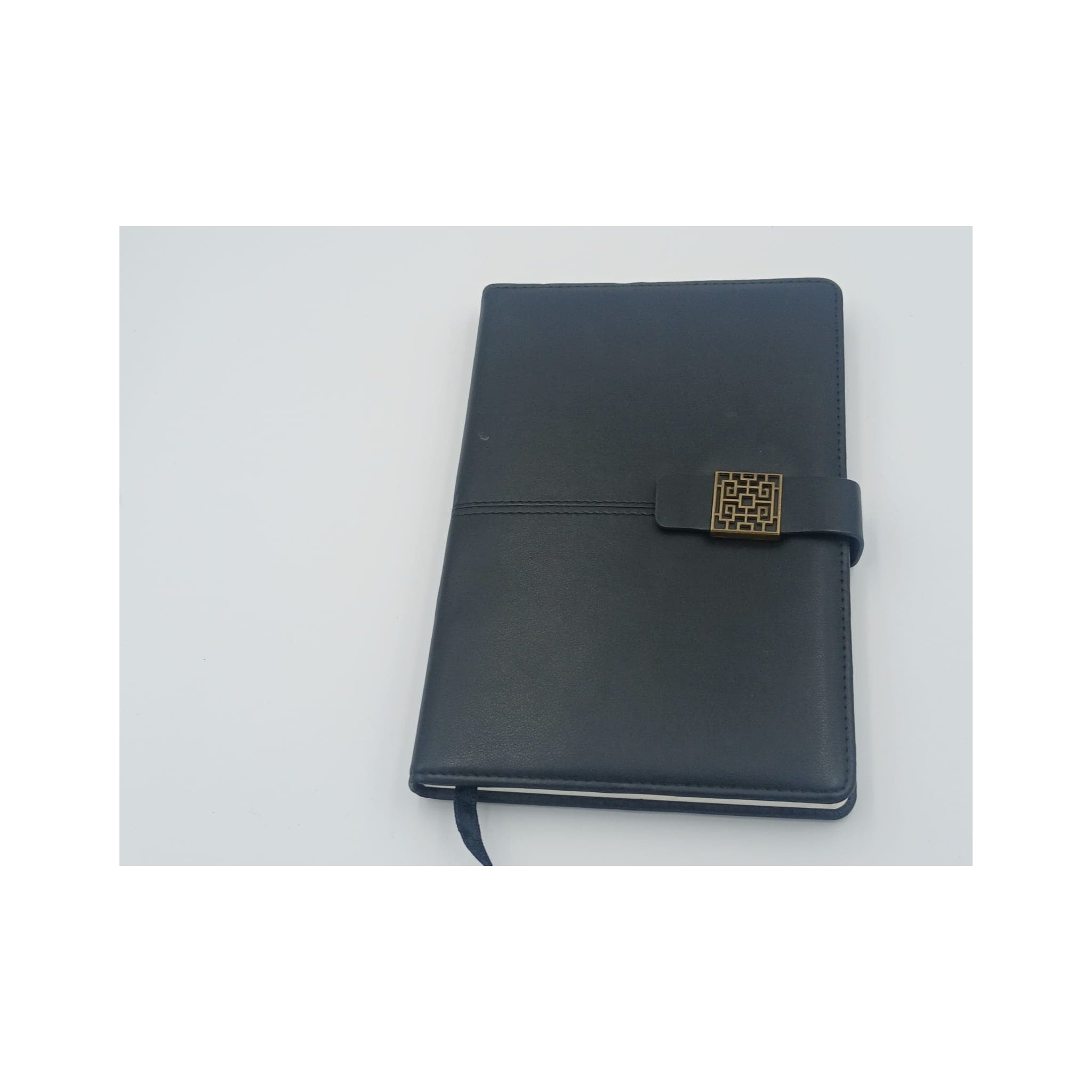 Navy Blue Diary with Bronze Ornamental Clasp - Navy Blue Diary | GiftAGuru