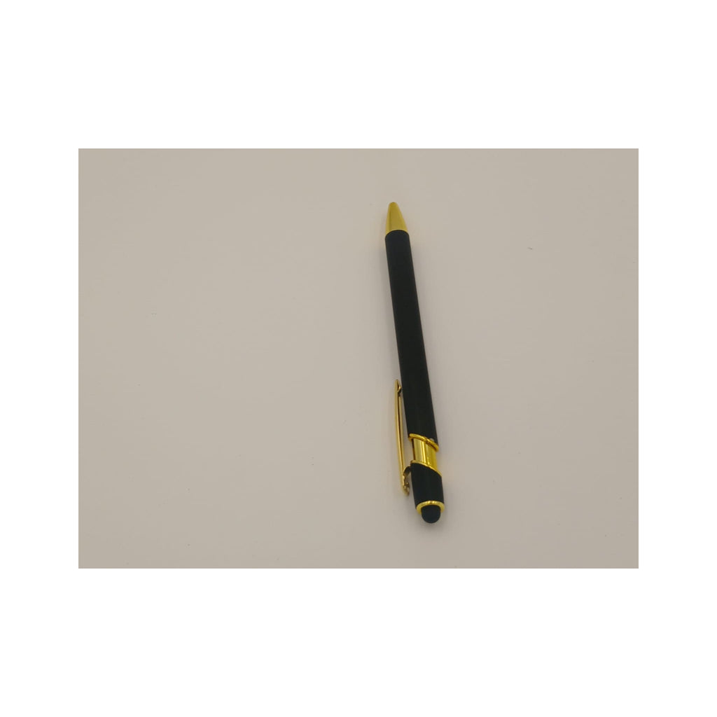 Navy Twist Pen with Gold Clip - Navy Blue / Gold Pen (view 3) | GiftAGuru