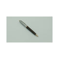 Silver & Walnut Wood-Grain Twist Pen - Silver / Brown Pen | GiftAGuru